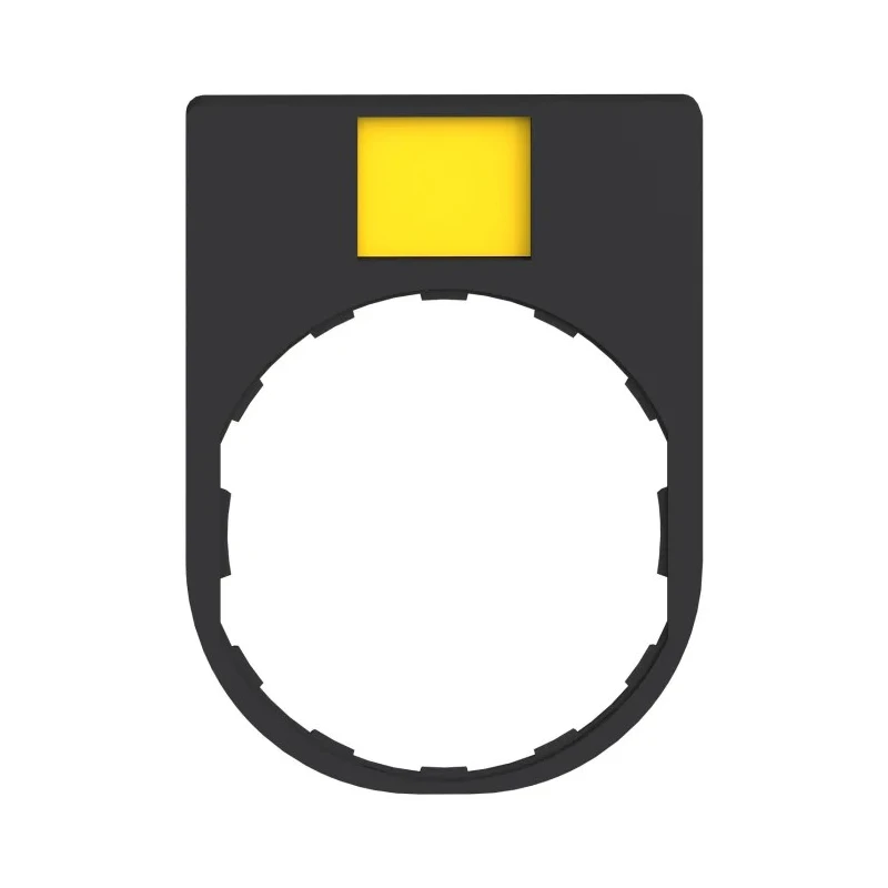 Schneider Electric Blank Label Holder for Use with XB4 Series, XALK Series, XB5 Series, XALD Series ZBY4101