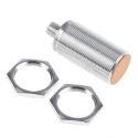 ifm electronic Threaded Barrel Inductive Proximity Sensor M30 x 1.5, PNP/NPN Output, 36 V DC, 15 mm Detection II5860