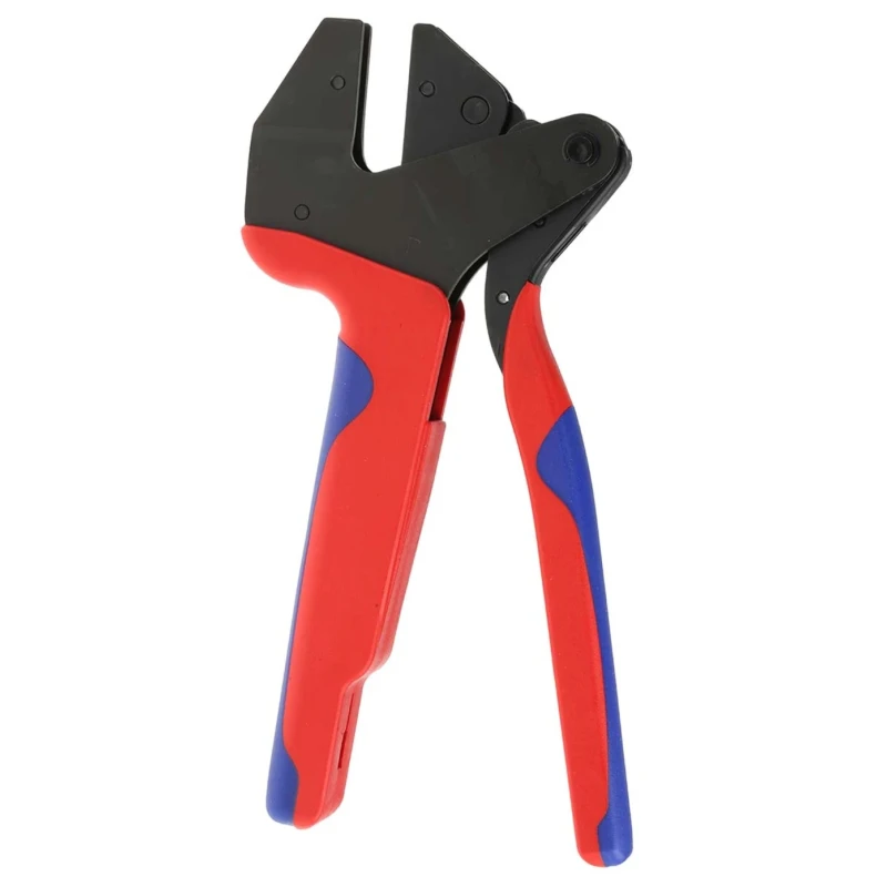 Knipex 2 mm Crimp Tool Frame with Comfort Grip Handle 200mm Length for Exchangeable Crimping Dies 97 43 200