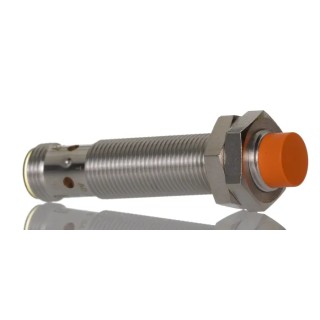 ifm electronic Threaded Barrel Inductive Proximity Sensor M12 x 1 PNP/NPN 36V DC 100mA 7 mm Detection IF5937