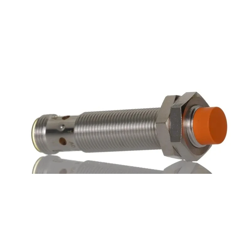 ifm electronic Threaded Barrel Inductive Proximity Sensor M12 x 1 PNP/NPN 36V DC 100mA 7 mm Detection IF5937