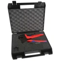 Knipex 2 mm Crimp Tool Frame with Comfort Grip Handle 200mm Length for Exchangeable Crimping Dies 97 43 200