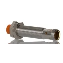 ifm electronic Threaded Barrel Inductive Proximity Sensor M12 x 1 PNP/NPN 36V DC 100mA 7 mm Detection IF5937