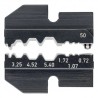 Knipex Coaxial Type Crimp Die Set 2-Piece Insulated Black with 6 Ports 97 49 50