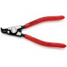 Knipex Circlip Plier 125mm Overall Length, Bent Nose, Chrome Vanadium Steel 46 21 A01