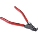Knipex Circlip Plier 125mm Overall Length, Bent Nose, Chrome Vanadium Steel 46 21 A01