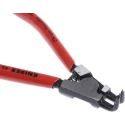 Knipex Circlip Plier 125mm Overall Length, Bent Nose, Chrome Vanadium Steel 46 21 A01