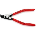 Knipex 1-Piece Circlip Plier 125mm Overall Length Bent Nose Chrome Vanadium Steel Black Atramentised 46 21 A11