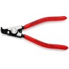 Knipex 1-Piece Circlip Plier 125mm Overall Length Bent Nose Chrome Vanadium Steel Black Atramentised 46 21 A11