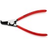 Knipex Circlip Plier 170mm Overall Length Bent Nose Black Atramentised Chrome Vanadium Steel 46 21 A21