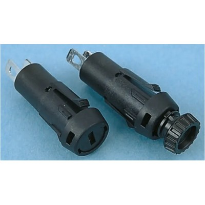 Schurter 16A Panel Mount Fuse Holder 1P-Pole for 5 x 20 mm Fuse Size 250V AC 3101.0030