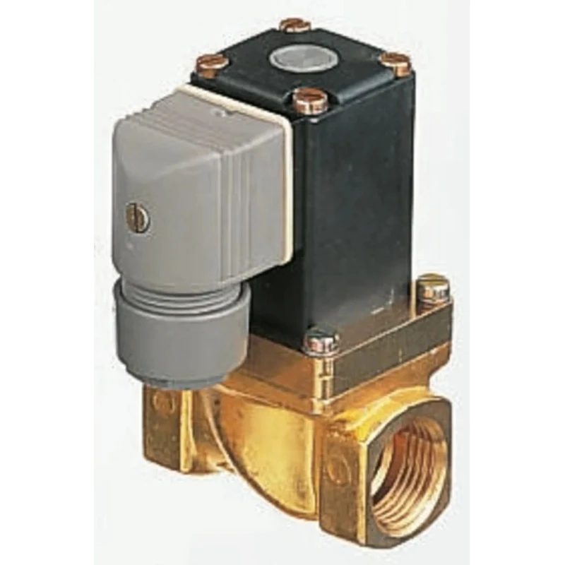 Burkert Solenoid Valve, 2 Port, Normally Open, Brass Body, 24V DC, 8 Bar, 2.5mm Orifice Diameter 143491