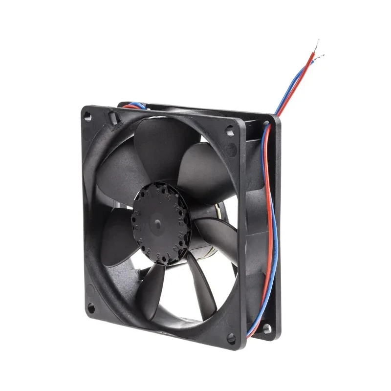 ebm-papst 3400 N Series Sleeve Bearing DC Axial Fan 24V dc 1.4 W 58 mA Max IP68 92 mm x 92 mm x 25.4 mm 