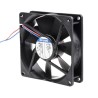 ebm-papst 3400 N Series Axial Fan 24V DC 1.8W 72 m³/h 2300 RPM IP68 92 mm Model