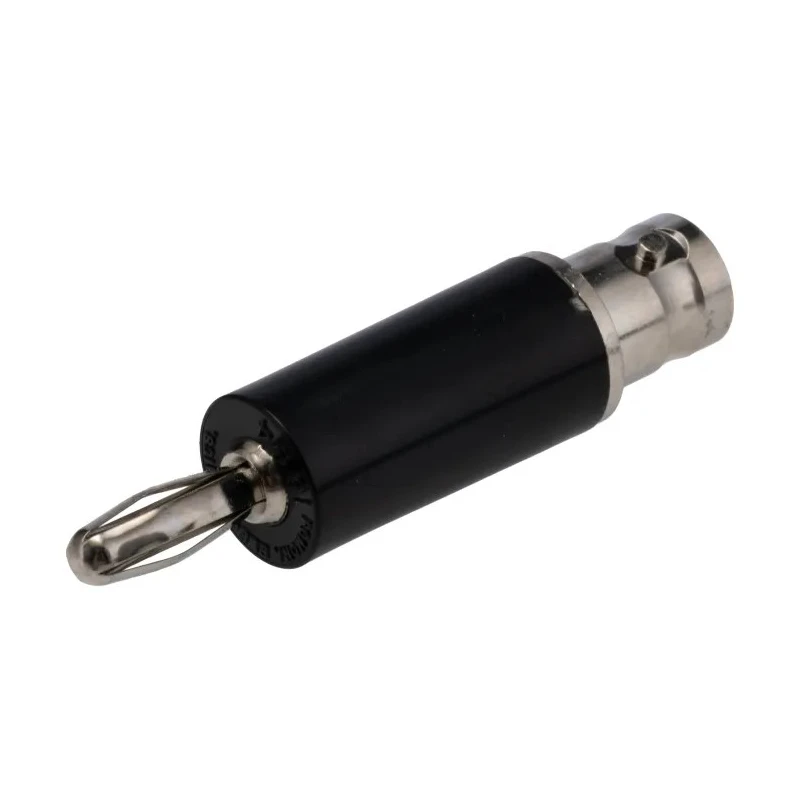 Fluke Black Female Test Connector Adapter with Beryllium Copper Alloy, Brass Contacts, Nickel Plating, 500V 1894
