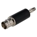 Fluke Black Female Test Connector Adapter with Beryllium Copper Alloy, Brass Contacts, Nickel Plating, 500V 1894