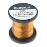 Block 0.4 mm OD Copper Wire 0.13 mm² Enamelled 69 m Reel CUL100/0.40