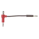 Fluke Red Black Female Test Connector Adapter Brass Beryllium Copper Alloy Contacts Nickel Gold Plated 4684