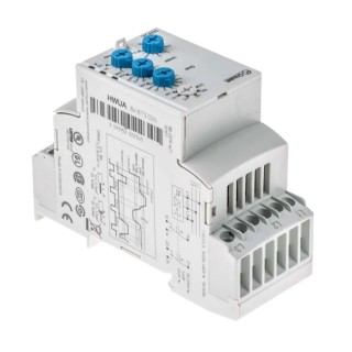 Crouzet Monitoring Relay 3 Phase 194 to 528 V Monitor Range DPDT DIN Rail 220V AC 480V AC 84873026