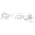 Broadcom Fibre Optic Transmitter Round Versatile Link Connector 660 nm 5 MBd 7.6 mm x 12.2 mm x 18.8 mm HFBR-1521Z