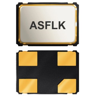 Abracon 32.768kHz XO Oscillator ±20 ppm CMOS TTL 3.3V 4-Pin Surface Mount ASFLK-32.768KHZ-LJT