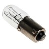 RS PRO BA9S Clear Indicator Light T3 1/4 240V 13mA 3.8 lm 1000h BA9S Base BA9S