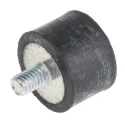 RS PRO M4 Anti-Vibration Mount Male to Female Bobbin, 16.19 kg Compression, 15 mm OD, 10 mm Height 171-2592