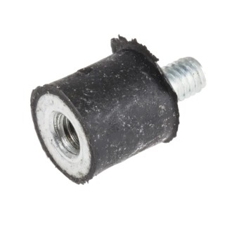 RS PRO Anti-Vibration Mount Male to Female Bobbin, Natural Rubber, M4 Thread, 10 mm OD, 10 mm Height, 5.5 kg 171-2591
