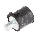 RS PRO Anti-Vibration Mount Male to Female Bobbin, Natural Rubber, M4 Thread, 10 mm OD, 10 mm Height, 5.5 kg 171-2591