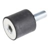 RS PRO M10 Anti-Vibration Mount Male to Female Bobbin Natural Rubber 27.28kg Compression 30mm OD 30mm H 171-2602