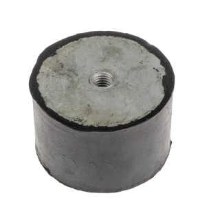 RS PRO M12 Anti-Vibration Mount Female Buffer Foot Natural Rubber 75 mm OD 50 mm H 257.92 kg Compression 171-2635