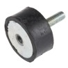 RS PRO Anti-Vibration Mount Male to Female Bobbin M6 Thread, Cylindrical Natural Rubber 30 mm OD 15 mm H 171-2599