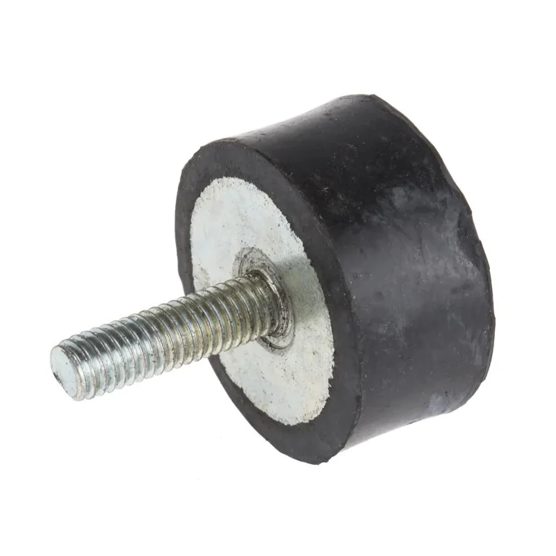 RS PRO Anti-Vibration Mount Male to Female Bobbin M6 Thread, Cylindrical Natural Rubber 30 mm OD 15 mm H 171-2599