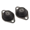 RS Pro Square M6 Anti-Vibration Mount High Deflection Motor 9 kg Compression 64 mm Diameter 20 mm Height 171-2642