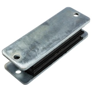 RS PRO Rectangular Anti-Vibration Mount Sandwich with 450 kg Compression Load, 168 mm Outside Diameter, 43 mm 171-2647