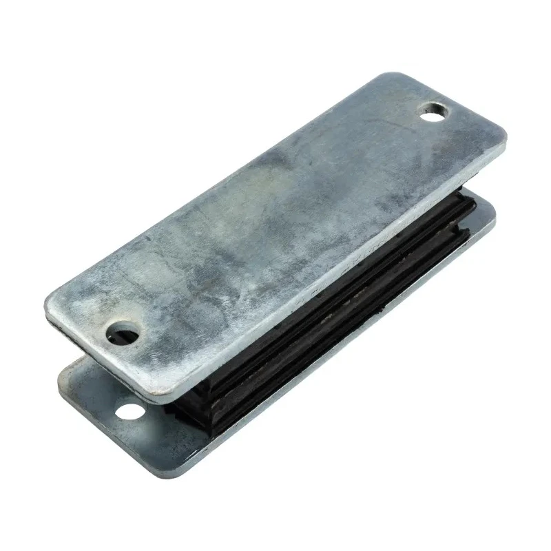 RS PRO Rectangular Anti-Vibration Mount Sandwich with 450 kg Compression Load, 168 mm Outside Diameter, 43 mm 171-2647
