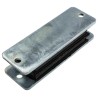 RS PRO Rectangular Anti-Vibration Mount Sandwich with 450 kg Compression Load, 168 mm Outside Diameter, 43 mm 171-2647