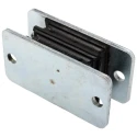 RS PRO Rectangular Anti-Vibration Mount, Sandwich Type, 280 kg Compression Load, 108 mm OD, 43 mm Height 171-2646