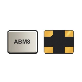 Abracon 12 MHz Crystal Unit Surface Mount 4-Pin 0.8 x 3.2 x 2.5 mm ±20 ppm Frequency Tolerance ABM8-12.000MHZ-B2-T