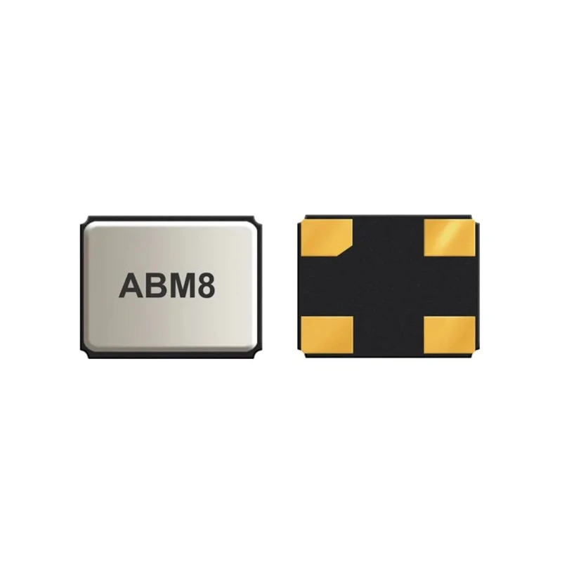 Abracon 12 MHz Crystal Unit Surface Mount 4-Pin 0.8 x 3.2 x 2.5 mm ±20 ppm Frequency Tolerance ABM8-12.000MHZ-B2-T