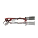 RS Pro White Panel Mount Indicator IP67 Flush Bezel Silver, 6mm Mount Hole, 1.8V & 3.3V DC, 20mA, Lead Wire 171-3774