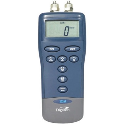 Digitron 2000P Differential Digital Pressure Meter With 2 Pressure Ports Max Pressure Measurement 10bar 2026P7-10BAR