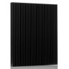 RS PRO Aluminium Universal Rectangular Heatsink 0.58K/W Black Anodised 25mm x 250mm x 200mm 264-686