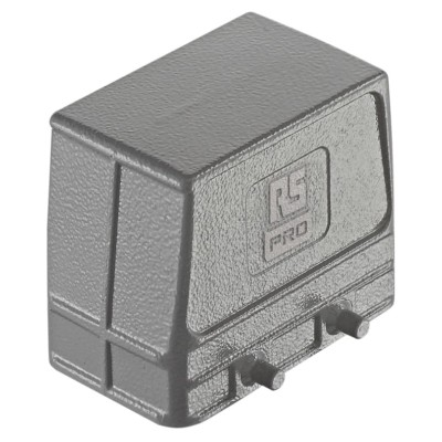 RS PRO Heavy Duty Power Connector Hood 2 Lever M32 Thread Die Cast Aluminium IP65 171-5701