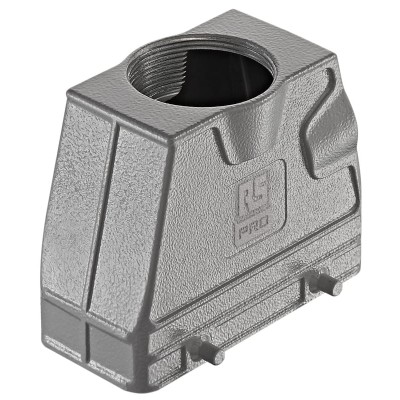 RS PRO Heavy Duty Power Connector Hood 2 Lever, Die Cast Aluminium, IP65, M25 Thread Size 171-5706