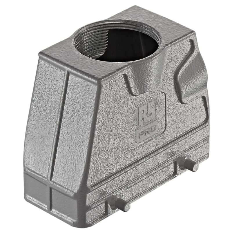 RS PRO Heavy Duty Power Connector Hood 2 Lever, Die Cast Aluminium, IP65, M25 Thread Size 171-5706
