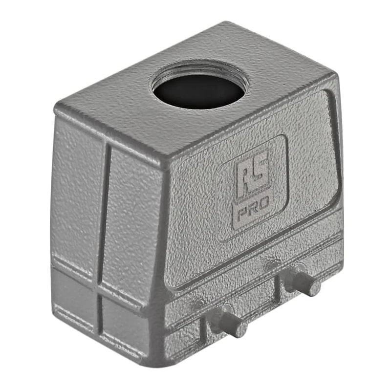 RS PRO Heavy Duty Power Connector Hood 2 Lever Mount Cable Thread Size M25 IP65 Die Cast Aluminium 171-5698