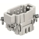 RS PRO Heavy Duty Power Connector Insert 16A Male 6 Contacts 500-600V Panel Mount IP65 171-5727