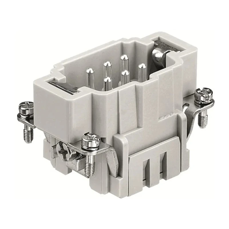 RS PRO Heavy Duty Power Connector Insert 16A Male 6 Contacts 500-600V Panel Mount IP65 171-5727