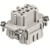 RS PRO Heavy Duty Power Connector Insert 16A Female 6 Contacts Panel Mount IP65 500-600V 171-5728